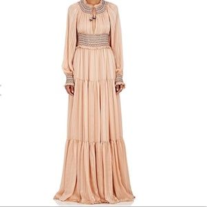 NWT Ulla Johnson Athena Silk Maxi Dress sz 2 XS